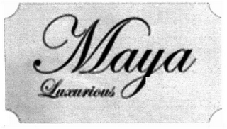 MAYA LUXURIOUS logo
