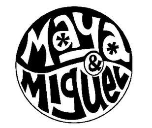 MAYA & MIGUEL logo