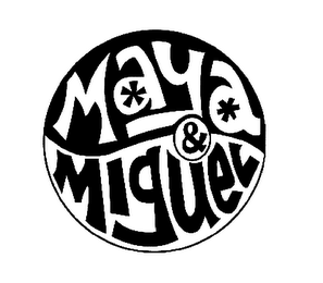 MAYA & MIGUEL logo