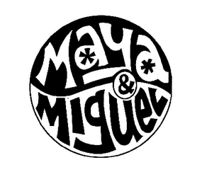 MAYA & MIGUEL logo