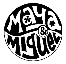 MAYA & MIGUEL logo