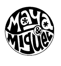 MAYA & MIGUEL logo