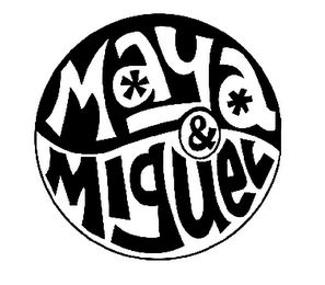 MAYA & MIGUEL logo