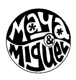 MAYA & MIGUEL logo