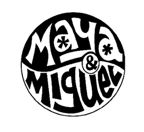 MAYA & MIGUEL logo