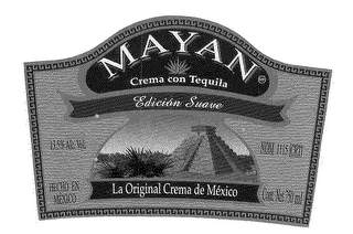 MAYAN - LA ORIGINAL CREMA DE MEXICO logo