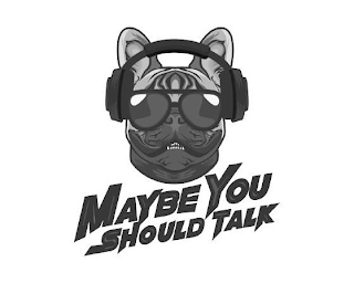 MAYBE YOU SHOULD TALK logo