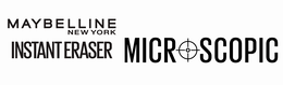 MAYBELLINE NEW YORK INSTANT ERASER MICROSCOPIC logo