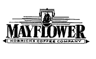 MAYFLOWER KOBRICKS COFFEE COMPANY logo