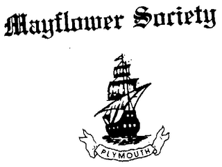 MAYFLOWER SOCIETY PLYMOUTH logo