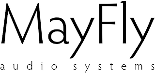 MAYFLY AUDIO SYSTEMS logo