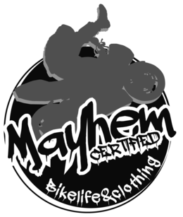 MAYHEM CERTIFIED BIKELIFE&CLOTHING logo