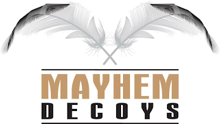 MAYHEM DECOYS logo