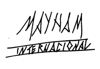 MAYHEM INTERNACIONAL logo