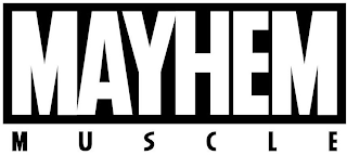 MAYHEM MUSCLE logo