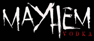 MAYHEM VODKA logo