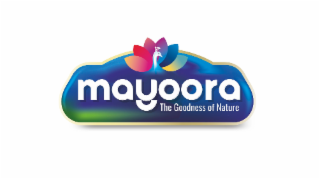 MAYOORA THE GOODNESS OF NATURE logo