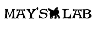 MAY'S LAB logo