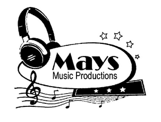 MAYS MUSIC PRODUCTIONS logo