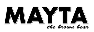 MAYTA THE BROWN BEAR logo