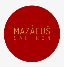 MAZAEUS SAFFRON logo