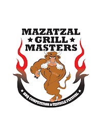 MAZATZAL GRILL MASTERS BBQ COMPETITION & TESTICLE FESTIVAL MOM logo