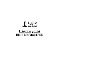 MAZAYA BETTER TOGETHER logo