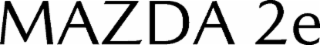 MAZDA 2E logo