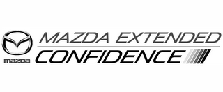 MAZDA MAZDA EXTENDED CONFIDENCE logo