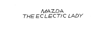 MAZDA THE ECLECTIC LADY logo
