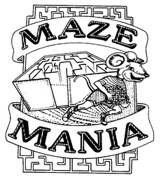 MAZE MANIA logo