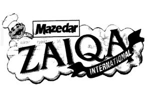 MAZEDAR ZAIQA INTERNATIONAL logo