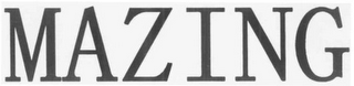 MAZING logo
