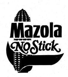 MAZOLA NO STICK logo
