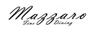 MAZZARO FINE DINING logo