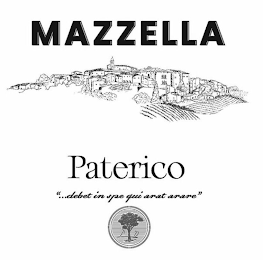 MAZZELLA PATERICO "...DEBET IN SPE QUI ARAT ARARE" logo