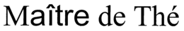MAÎTRE DE THÉ logo
