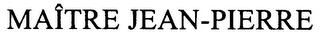 MAÎTRE JEAN-PIERRE logo