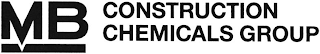 MB CONSTRUCTION CHEMICALS GROUP logo
