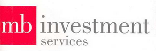 MB INVESTMENT SERVICES logo
