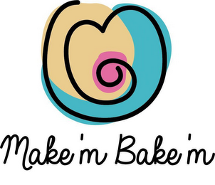 MB MAKE'M BAKE'M logo