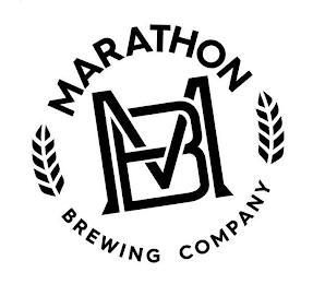 MB MARATHON BREWING COMPANY logo