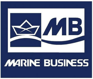 MB MARINE BUSINESS logo