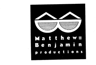 MB MATTHEW BENJAMIN PRODUCTIONS logo