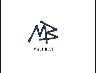 MB MAUI BLUE logo