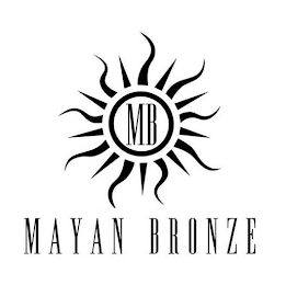 MB MAYAN BRONZE logo