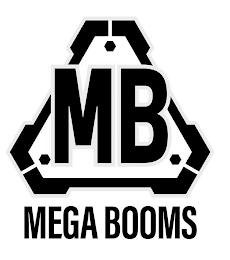 MB MEGA BOOMS logo
