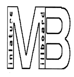 MB MINIATURE BILLBOARD logo