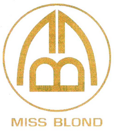 MB MISS BLOND logo