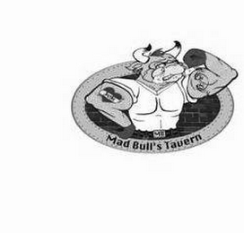 MB MOM MAD BULL'S TAVERN logo